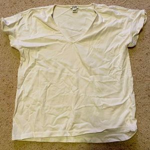 J Crew flutter sleeve top